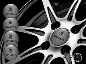 Skoda Dekor für Felgen Individuelle Radembleme